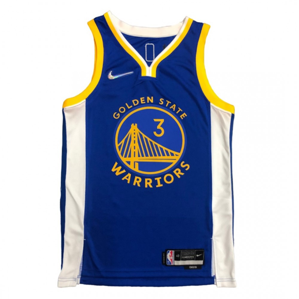 Men's Golden State Warriors Jordan Poole #3 Royal 2021/22 Swingman Jersey - Icon Edition-Pro Kit Vault | Brand New 26/27 Sports Jerseys